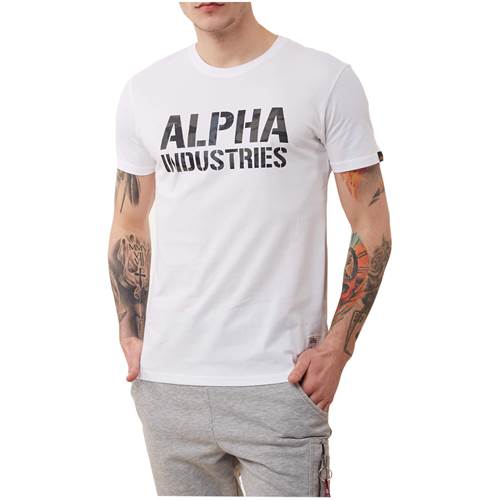 T-shirts Alpha Industries Camo Print Tshirt