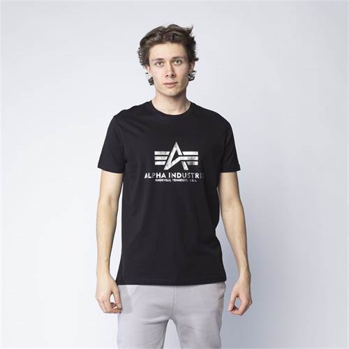 T-shirts Alpha Industries Basic Foil Print