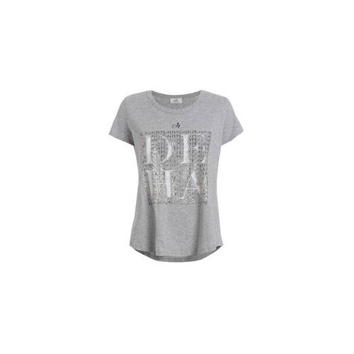 T-shirts Deha Koszulka Damska D43143 Grey