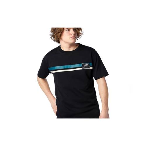 T-shirts New Balance MT13501BK