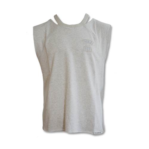 T-shirts Nike Standard Issue Top Wmns Birch Heather Pale Ivory
